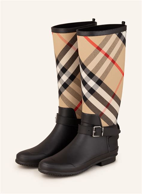 burberry gummistiefel damen